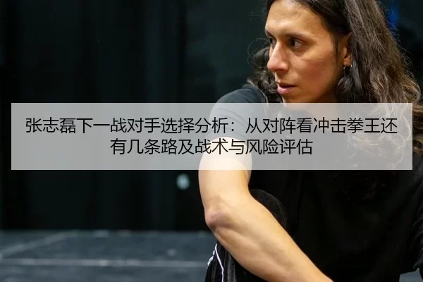 张志磊下一战对手选择分析：从对阵看冲击拳王还有几条路及战术与风险评估