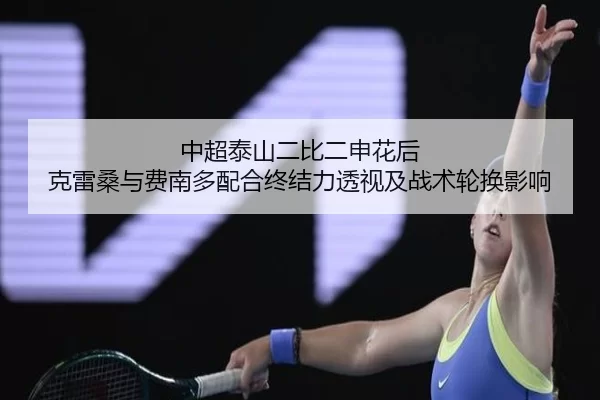 中超泰山二比二申花后 克雷桑与费南多配合终结力透视及战术轮换影响